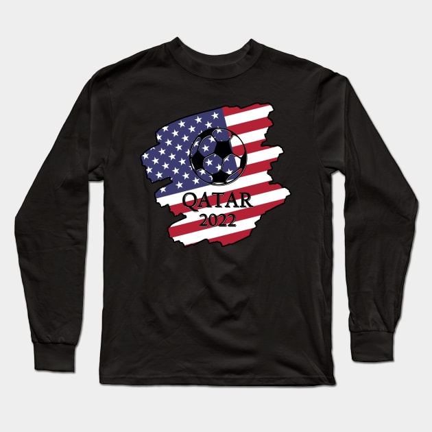 USA in Qatar world cup 2022 Long Sleeve T-Shirt by solidarity in diversity